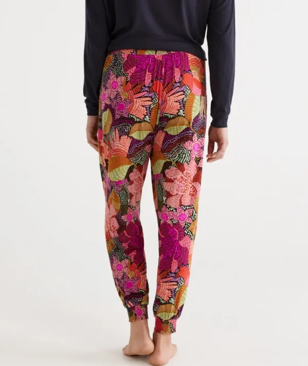 Abstract Floral Harem Pant-Sussan Sale