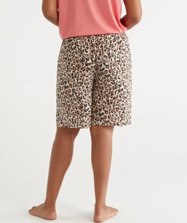 Animal Print Bermuda Short-Sussan Best Sale