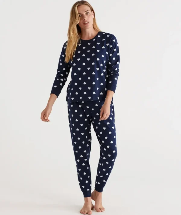 Australian Cotton Heart Pyjama Set-Sussan Discount