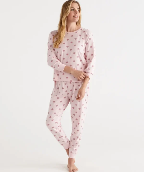 Australian Cotton Heart Pyjama Set-Sussan Discount