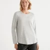 Australian Cotton Long Sleeve Tee-Sussan Shop