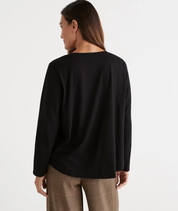 Australian Cotton Longline Tee-Sussan Flash Sale