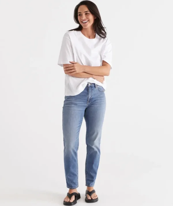 Australian Cotton Relaxed Jean-Sussan Outlet