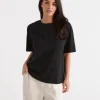 Australian Cotton Relaxed Tee-Sussan Online