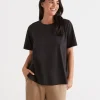 Australian Cotton Swing Tee-Sussan Fashion