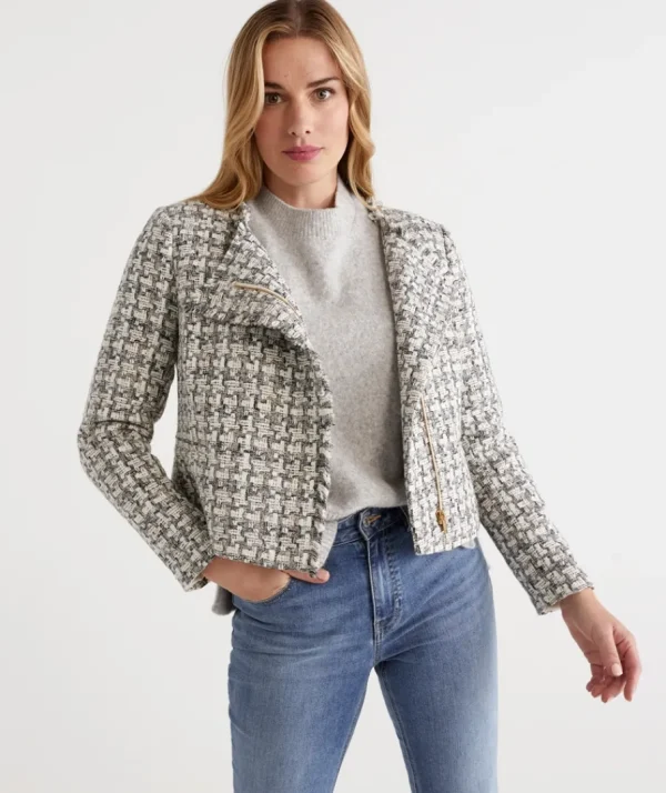 Boucle Bikerjacket-Sussan Store