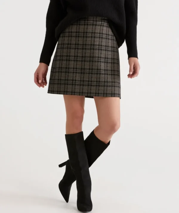 Check Mini Skirt-Sussan Online