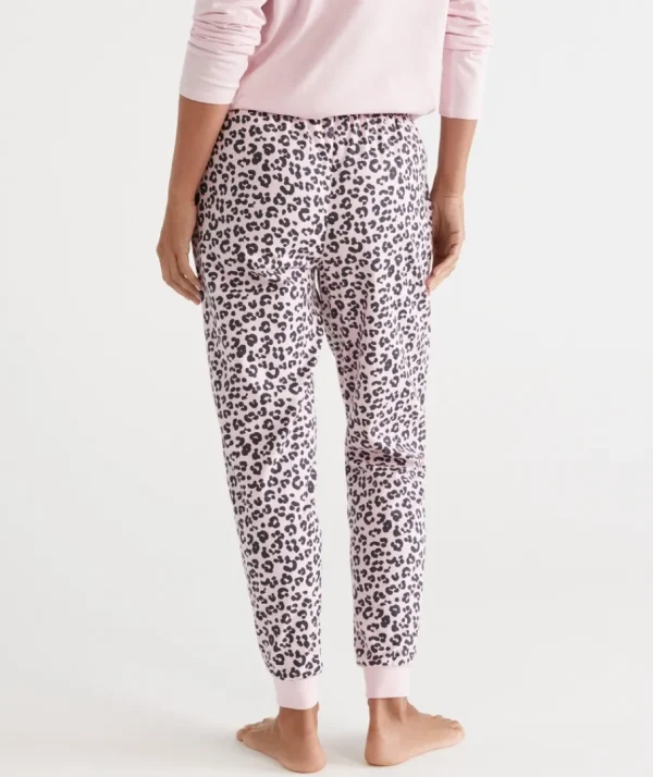 Cotton Animal Print Flannelette Pant-Sussan Outlet