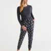 Cotton Star Print Flannelette Pant-Sussan Best