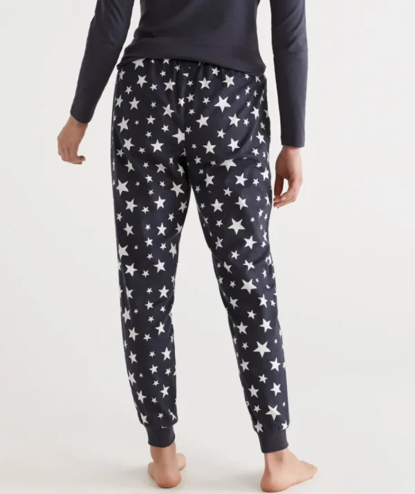 Cotton Star Print Flannelette Pant-Sussan Best