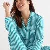 Cotton Stripe Pyjama Set-Sussan Cheap