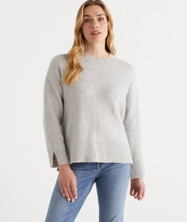 Crew Neck Lofty Pull Over-Sussan Discount