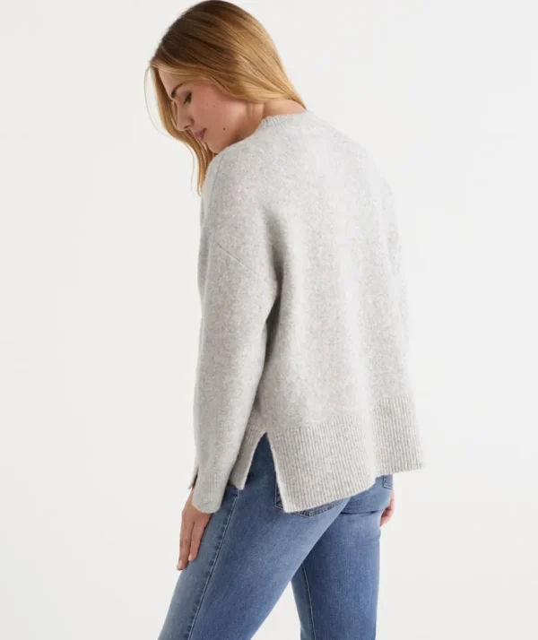 Crew Neck Lofty Pull Over-Sussan Discount