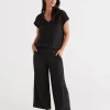 Flat Front Culotte-Sussan Fashion