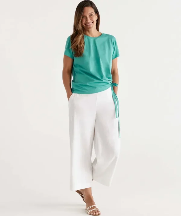 Flat Front Culotte-Sussan Best Sale