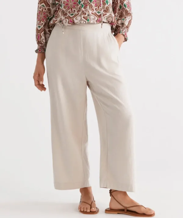 Flat Front Culotte-Sussan Discount