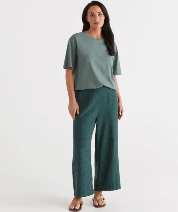 Flat Front Culotte-Sussan Fashion