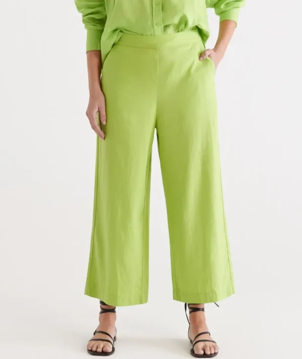 Flat Front Culotte-Sussan Fashion