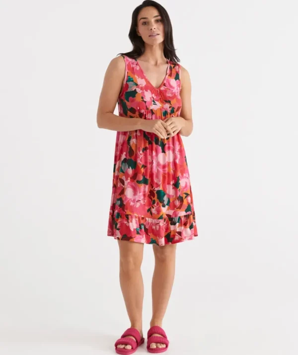 Floral Bloom Nightie-Sussan Flash Sale