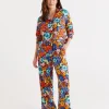 Floral Print Pyjama Set-Sussan Flash Sale