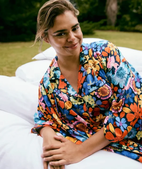 Floral Print Pyjama Set-Sussan Flash Sale