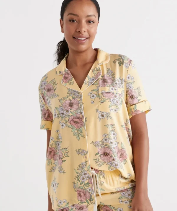 Floral Pyjama Set-Sussan Online