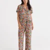 Floral Relaxed Pyjama Set-Sussan New