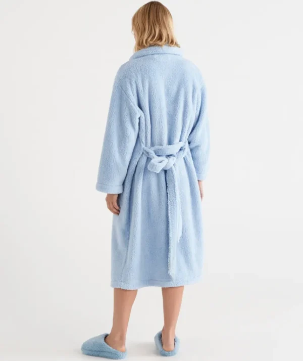 Fluffy Dressing Gown-Sussan Shop