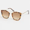 Hedaya Tort Shell Sunglasses-Sussan Best