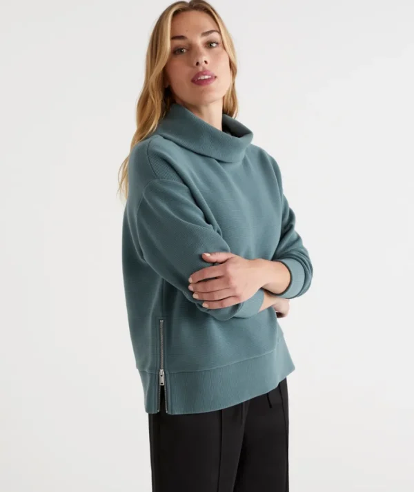 High Neck Sweater-Sussan Cheap