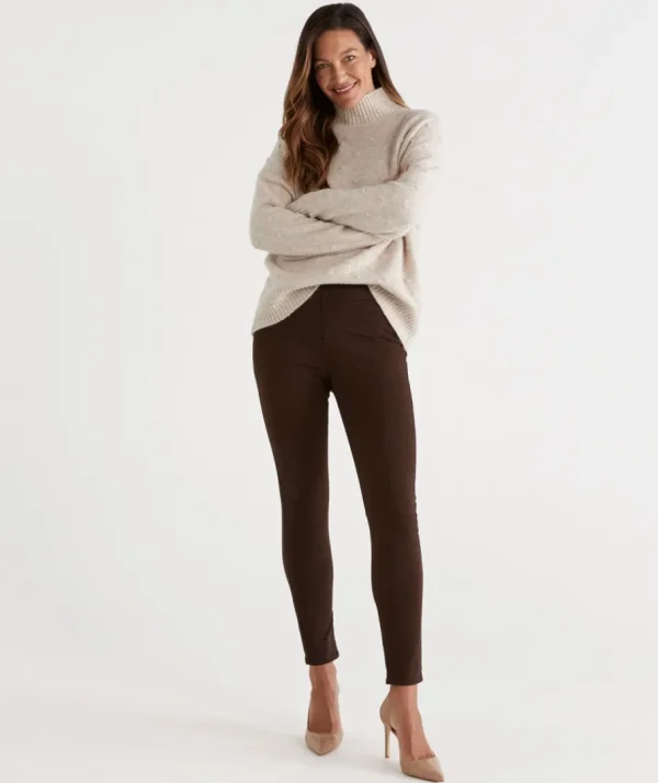 Knit Denim Legging-Sussan Clearance