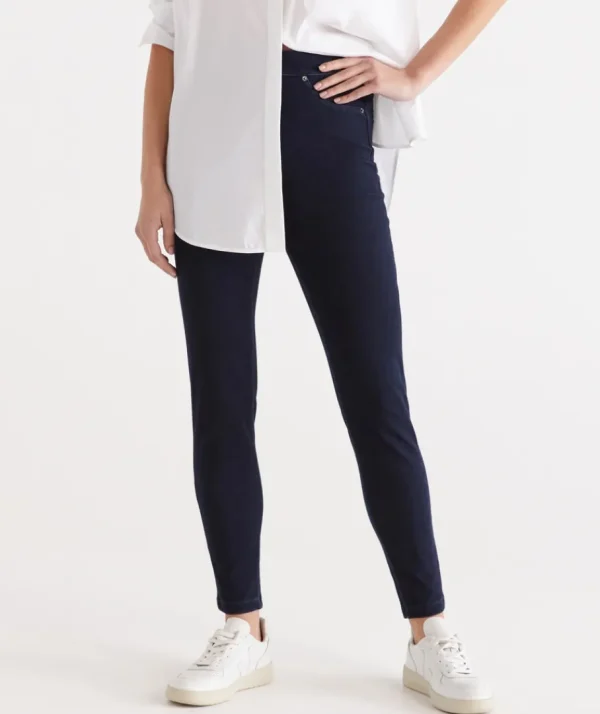 Knit Denim Legging-Sussan Clearance