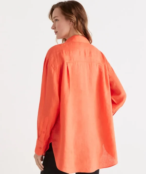 Linen Everyday Shirt-Sussan Outlet