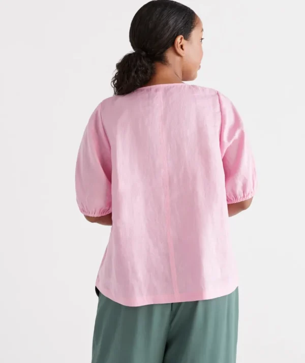 Linen Midsummer Tee-Sussan Cheap