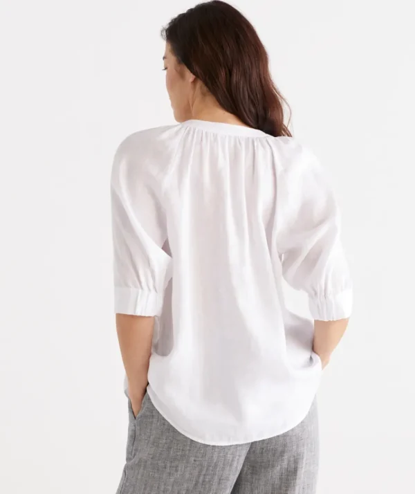 Linen Top-Sussan Discount