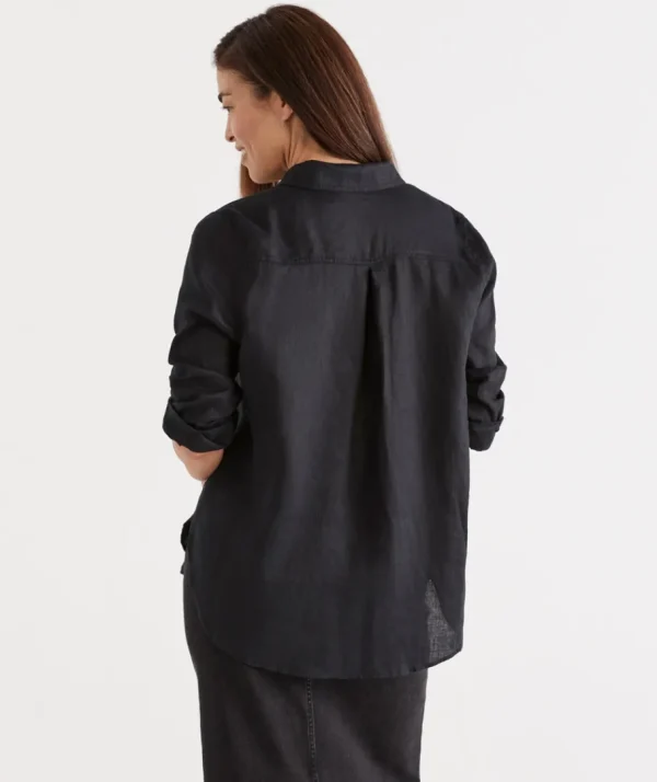 Linen Urban Shirt-Sussan Fashion