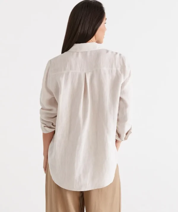 Linen Urban Shirt-Sussan Fashion