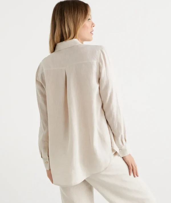 Linen Urban Shirt-Sussan Online