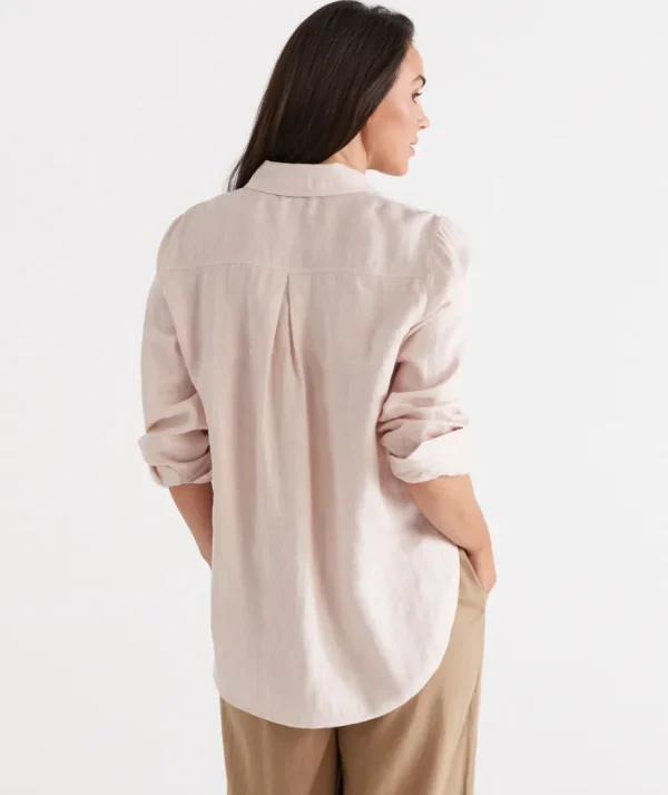 Linen Urban Shirt-Sussan Fashion