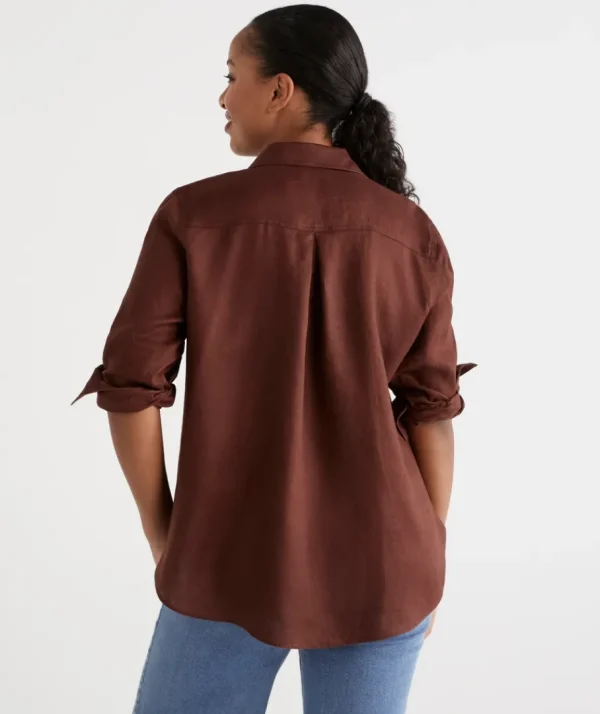 Linen Urban Shirt-Sussan Online