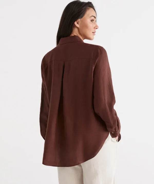 Linen Urban Shirt-Sussan Online