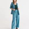 Linen Wide Leg Pant-Sussan Best Sale