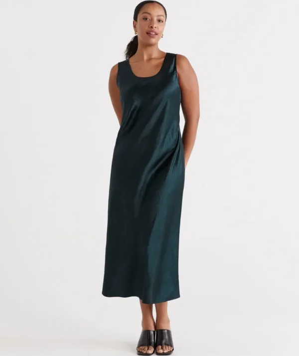 Long Slip Dress-Sussan Outlet