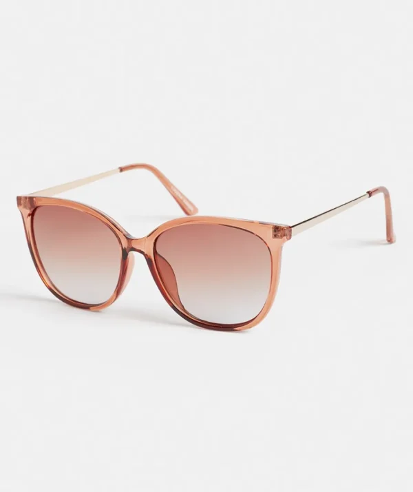 Lucena Crystal Coffee Sunglasses-Sussan Outlet