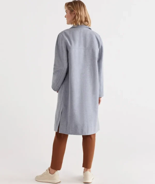 Marle Long Line Coat-Sussan Store