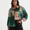 Mineral Patchwork Shirt-Sussan Flash Sale