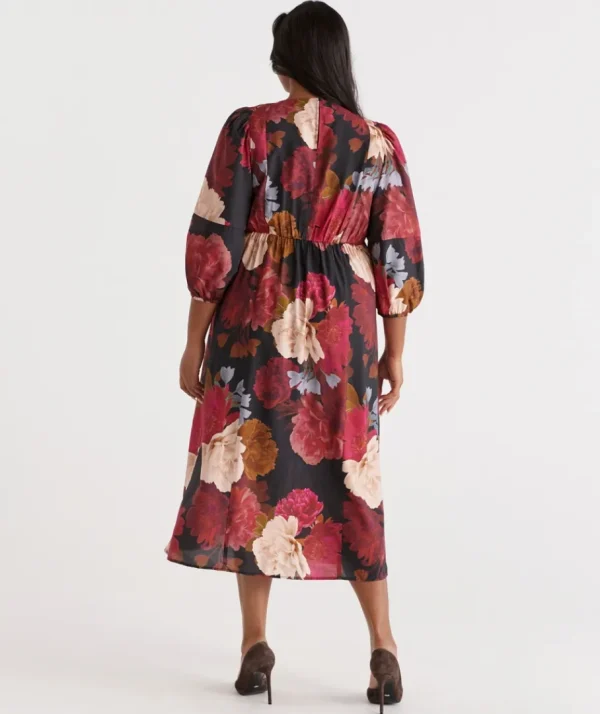 Modern Rose Dress-Sussan Flash Sale