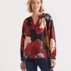 Modern Rose Top-Sussan Discount