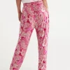 Paisley Print Knit Pyjama Pant-Sussan Discount