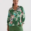 Pastel Floral Blouse-Sussan New